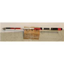 TELESCOPIC FISHING ROD SOLD WITH 3 REELS