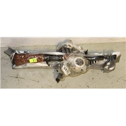 TWO TELESCOPIC FISHING RODS SOLD WITH 2 REELS