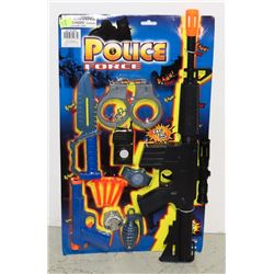 KIDS POLICE FORCE TOY SET