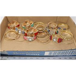 FLAT OF FASHION BRACELETS