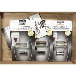 ANDIS REPLACEMENT CUTTERS AND FOIL