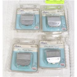 OSTER 4 NEW CLIPPER BLADES