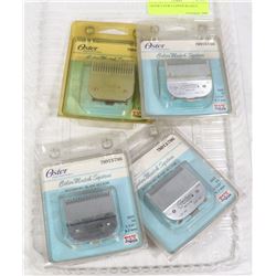 OSTER 4 NEW CLIPPER BLADES