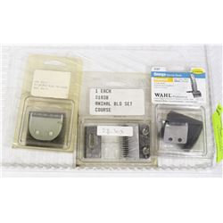 WAHL 3 NEW CLIPPER BLADES