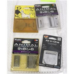 WAHL 4 NEW CLIPPER BLADES