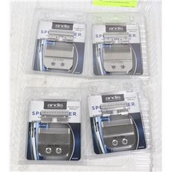 ANDIS 4 NEW CLIPPER BLADES