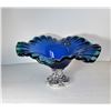 Image 2 : 23)  HAND BLOWN ITALIAN BLUE/GREEN