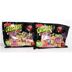 TWO BAGS OF 200PC POPPING CANDY