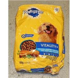 BAG OF PEDIGREE DOG FOOD