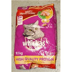 BAG OF WHISKAS CAT FOOD
