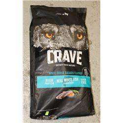 BAG OF CRAVE DOG FOOD