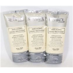THREE RETINOL ANTI-AGING HAND TREATMENT