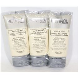 THREE RETINOL ANTI-AGING HAND TREATMENT