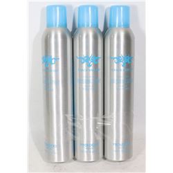 3 CANS OF CRACK HAIR FIX FIRM HOLD FINISHING