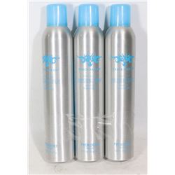 3 CANS OF CRACK HAIR FIX FIRM HOLD FINISHING