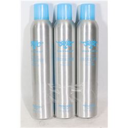 3 CANS OF CRACK HAIR FIX FIRM HOLD FINISHING