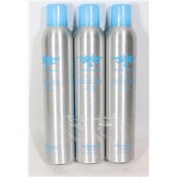 3 CANS OF CRACK HAIR FIX FIRM HOLD FINISHING