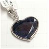 Image 3 : 14K WHITE GOLD SAPPHIRE(5.4CT)  PENDANT
