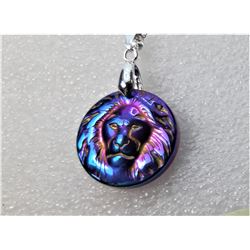 20)  RAINBOW TITANIUM LION'S HEAD