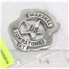 Image 1 : REPLICA US TOMBSTONE AZ MARSHAL BADGE