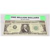 Image 1 : MILLION DOLLAR REPLICA US BILL