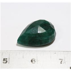 #88-GREEN EMERALD GEMSTONE 125.35ct