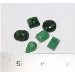 #68-GREEN EMERALD GEMSTONE 60.40ct