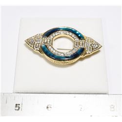 NEW BROACH WITH GENUINE PAUA SHELL