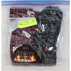 2PK LADIES HEAT WAVE MITTENS