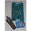 Image 1 : BOX OF TOOLS INCLUDING DRILL BITS, PLANER, AND