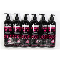 CASE OF 6 (500ML,EA) STRAWBERRY KISS PROFESSIONAL