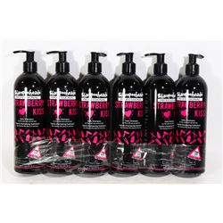 CASE OF 6 (500ML,EA) STRAWBERRY KISS PROFESSIONAL