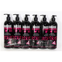 CASE OF 6 (500ML,EA) STRAWBERRY KISS PROFESSIONAL