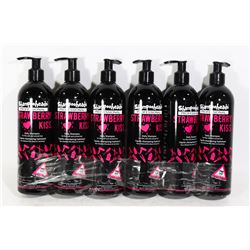 CASE OF 6 (500ML,EA) STRAWBERRY KISS PROFESSIONAL