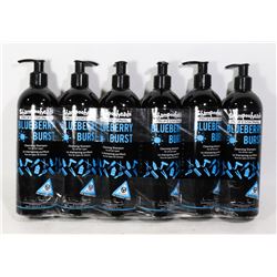 CASE OF 6 (500ML,EA) BLUEBERRY BURST PROFESSIONAL