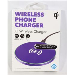 NEW GEMS QI WIRELESS PHONE CHARGER