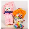 Image 1 : PAIR OF VINTAGE MUSICAL CLOWNS