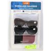 Image 1 : 2 PACK SUNGLASS READERS WITH CASE +1.25