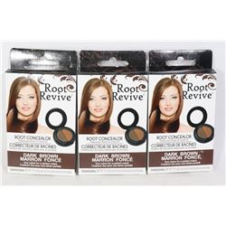 THREE ROOT REVIVE BRUSH ON TEMPORARY COLOUR KITS