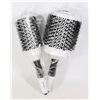 Image 1 : TWO ARTEGO CERAMIC ION HAIR BRUSHES