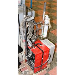 PORTABLE STICK WELDER 120V WITH CART & FIRE