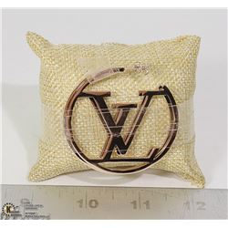 LOUIS VUITTON "LV" EARRINGS