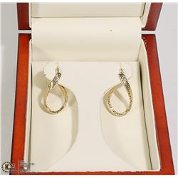 14K GOLD EARRINGS IN ORIGINAL BOX
