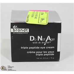 NEW DR. BRANDT DO NOT AGE TRIPLE PEPTIDE EYE CREAM