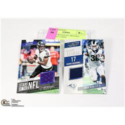 LOT OF TWO2019 NFL PRESTIGE FOOTBALL CARDS