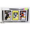 Image 1 : FRAMED JAMES NEAL AUTOGRAPH DISPLAY