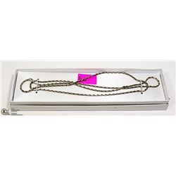 .925 SILVER NECKLACE - 30 INCHES LONG -
