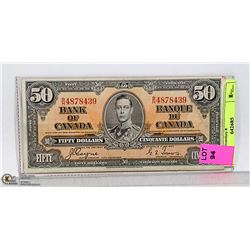 CAD 1937 $50 BILL