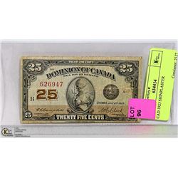 CAD 1923 SHINPLASTER