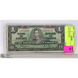 CAD 1937 $1 BILL
